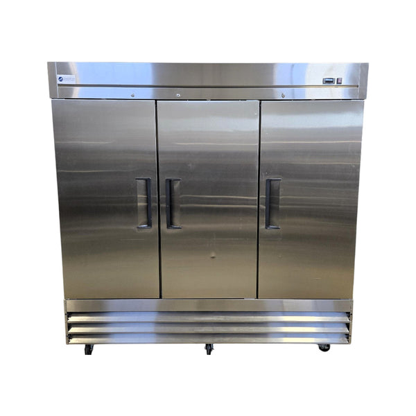 Ancaster ND-CFD-3FF-E-HC Upright Freezer - 3 Solid Door - 81 Inch