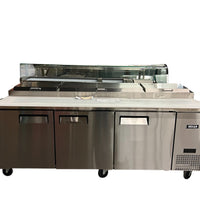 Atosa MPF8203GR Pizza Pre Refrigerator - 3 Door