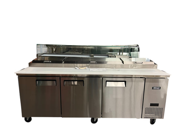 Atosa MPF8203GR Pizza Pre Refrigerator - 3 Door