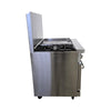 Atosa AGR-2B-24GR Propane Range - Two Open Burners - 24 Inch Griddle - 36 Inch