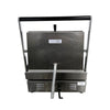Omcan 11377 Ribbed Panini Grill - 10 x 14