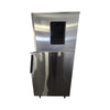 Hoshizaki IM-500SAB Square Cuber Icemaker 489lbs per 24hrs with B-700SF Stainless Steel Ice Storage Bin - Up to 550lbs