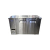 Atosa SBB59GR Shallow Back Bar Cooler - 2 Door - 59 Inch