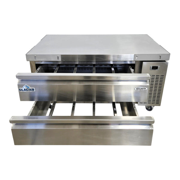 Glacier GCB-48 Chef Base - 2 Drawer - 48 inch
