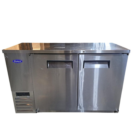 Atosa SBB59GR Shallow Back Bar Cooler - 2 Door - 59 Inch