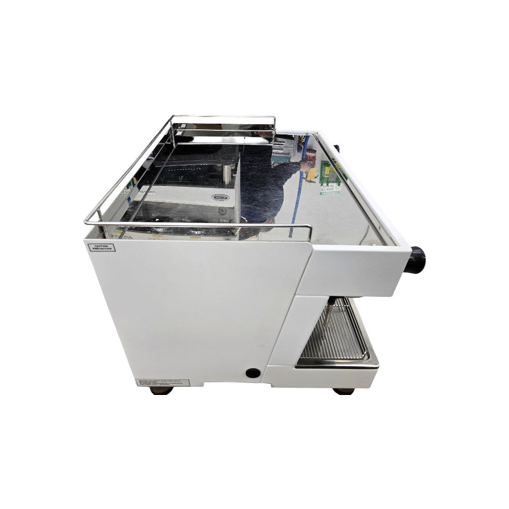 Ascaso BARISTA T ONE RAISED 2GR WHITE ETL Espresso Machine - 2 Group - Never Used