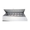 EFI CSDR2-48VCX Refrigerated Prep Table - 2 Solid Door - 48 Inch