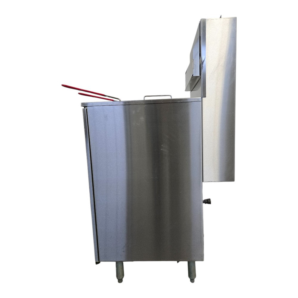 Rosko RO-FFG-115-P Floor Gas Fryer- Propane