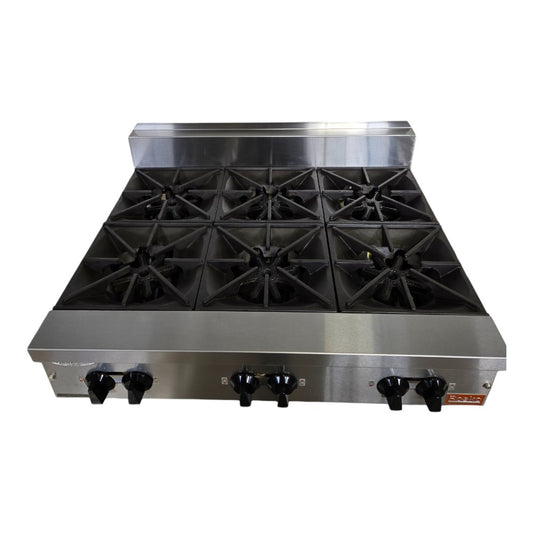 Julien L-12M-6 Countertop 6 Burner Stove- Propane