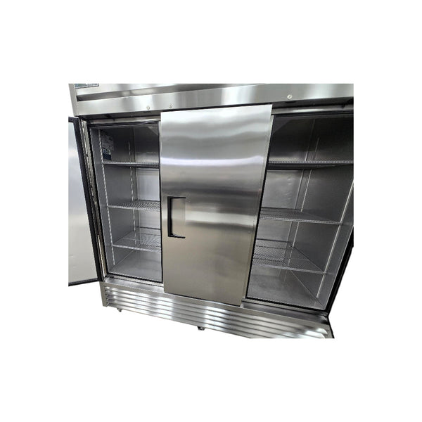 True T-72-HC Upright Refrigerator - 3 Solid Door - 78 Inch