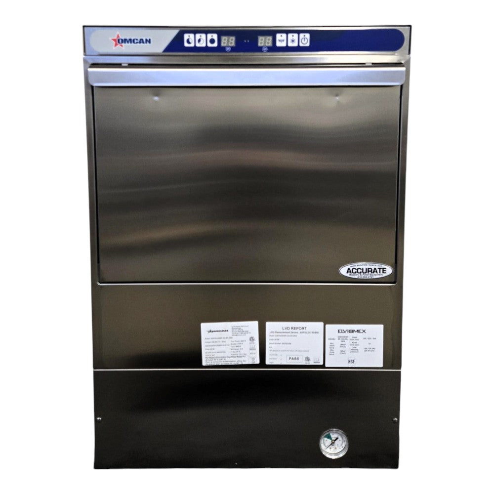Omcan CD-GR-0500 Dishwasher - Undercounter - High Temp