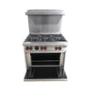 Vulcan SX36 6 Burner Stove - Natural Gas