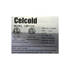 Celcold CMT7230 Megatop Refrigerated Prep Table - 3 Solid Door with Double Overshelf and Heat Lamp - 72 Inch