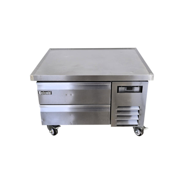 CELCO CCB36R Refrigerated Chef Base - 2 Solid Drawers - 48 Inch