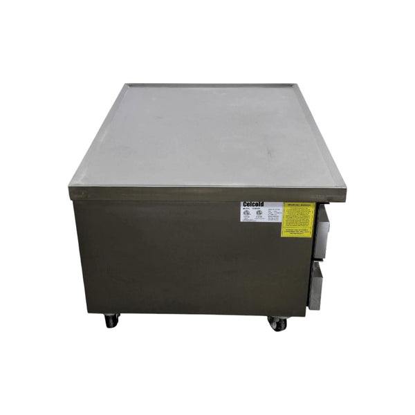 CELCO CCB36R Refrigerated Chef Base - 2 Solid Drawers - 48 Inch