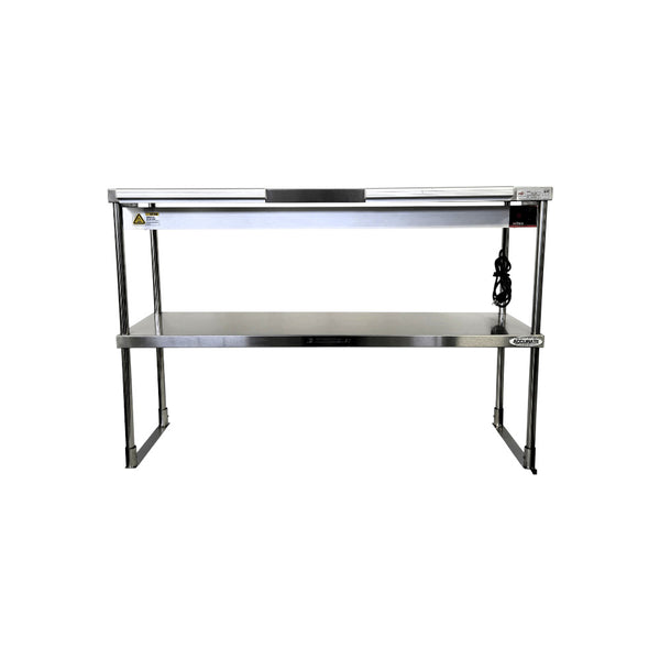 EFI TOD1448 Double Overshelf with Winco ESH-48 Heat Lamp