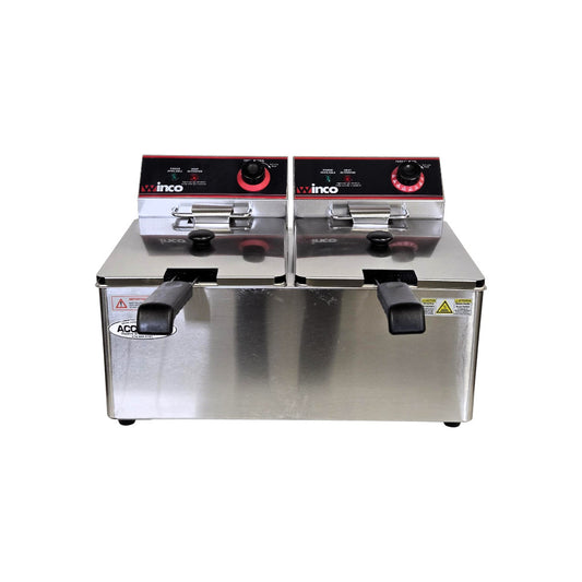 Winco EFT-32 Electric Countertop Deep Fryer