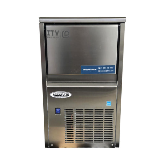 ITV ALFA NDP55 AIR Countertop Ice Cube Machine - 14 Inch