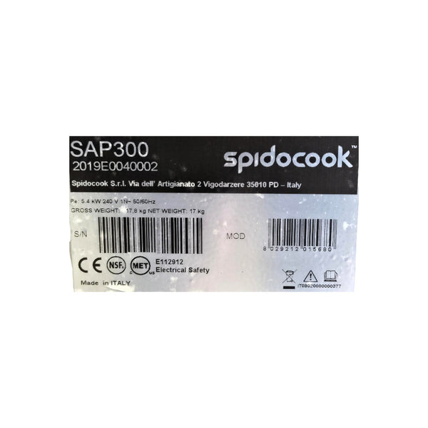 Spidocook SAP300 Frytop Double Smooth
