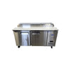 Atosa MPF8202GR Refrigerated Prep Table - 2 Solid Door - 67 Inch
