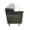 Atosa MPF8202GR Refrigerated Prep Table - 2 Solid Door - 67 Inch