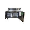 Atosa MPF8202GR Refrigerated Prep Table - 2 Solid Door - 67 Inch