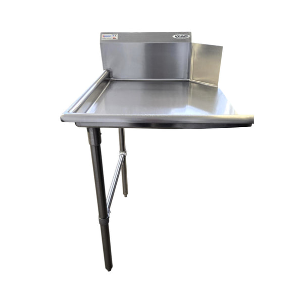 Omcan 28472 Stainless Steel Clean Dish Table  Left Side - 26 Inch