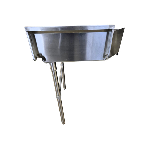 Omcan 28473 Clean Dishtable - Right Side - 26 Inch