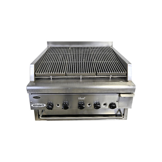 Quest QBD-26 Flavour Charbroiler with Drawer - Natural Gas - 26 Inch