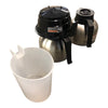 Bunn CW-15?TC Pourover Coffe Brewer with 2 Carafes