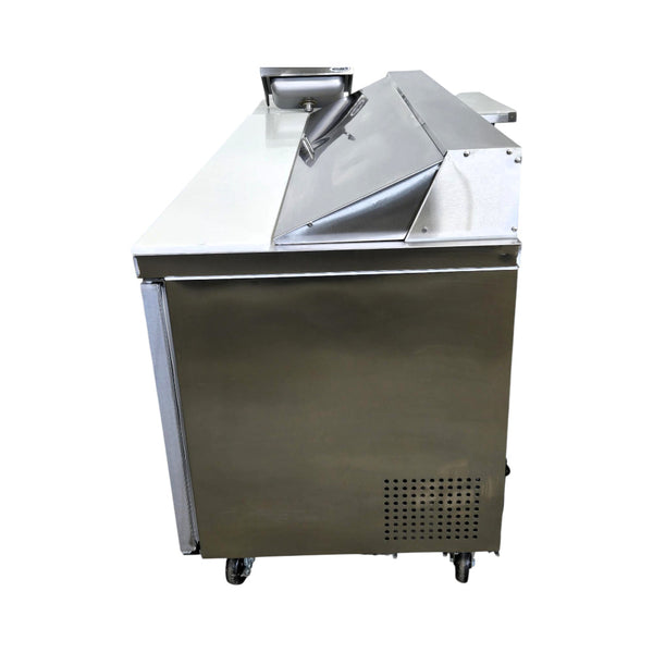 EFI CSDR3-72VCX  Refrigerated Prep Table - 3 Solid Door - 70 Inch