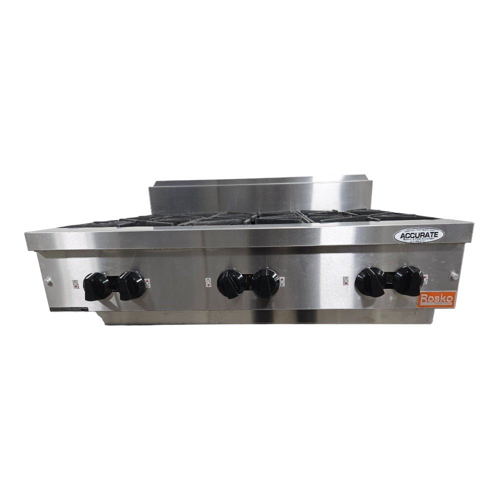Rosko RO-RCG-36 Gas Countertop Hot Plate