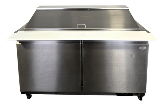 North-Air NA-S60M Double Door 60 inch Refrigerated Mega Top Sandwich Prep Table
