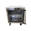Glacier GUR-29 Refrigerator - Undercounter - 1 Solid Door - 29 Inch