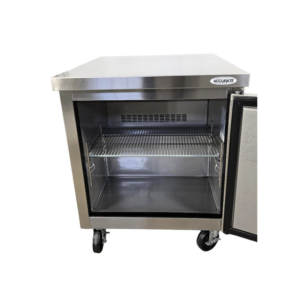 Glacier GUR-29 Refrigerator - Undercounter - 1 Solid Door - 29 Inch