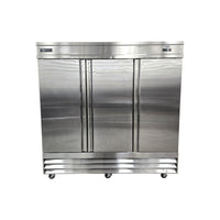 WindChill WC-3DSF-HC Freezer - 3 Solid Door - 81''