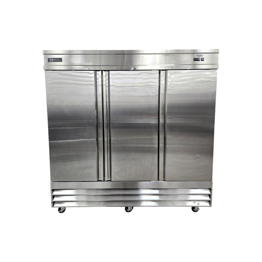 WindChill WC-3DSF-HC Freezer - 3 Solid Door - 81''
