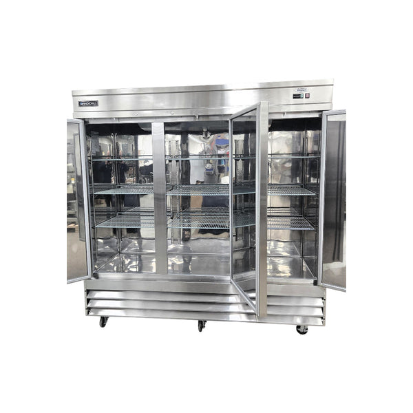 WindChill WC-3DSF-HC Freezer - 3 Solid Door - 81''