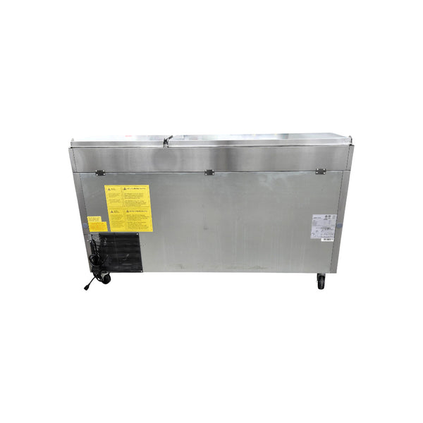 Chef TPP-67T Refrigerated Pizza Prep Table - 2 Solid Door - 67 Inch