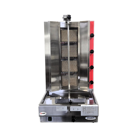 Chef KB-4 Shawarma/Doner Machine - Nat Gas