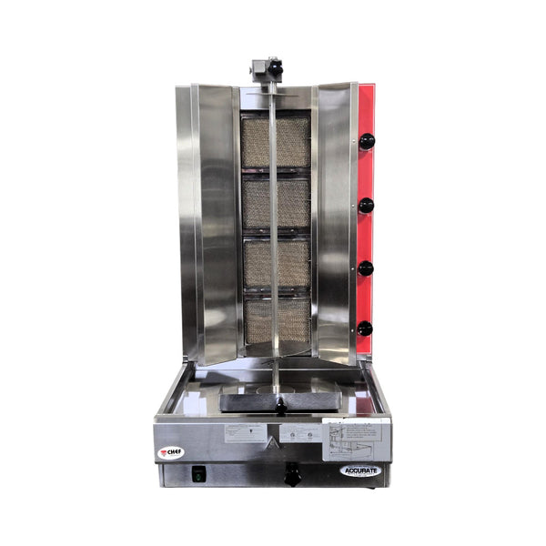 Chef KB-4 Shawarma/Doner Machine - Nat Gas