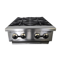 Fuego KF-HP24-M  Hot Plate - Countertop - Natural Gas