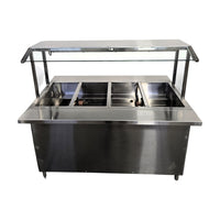 Nella H74Well Steam Table - 4 Well