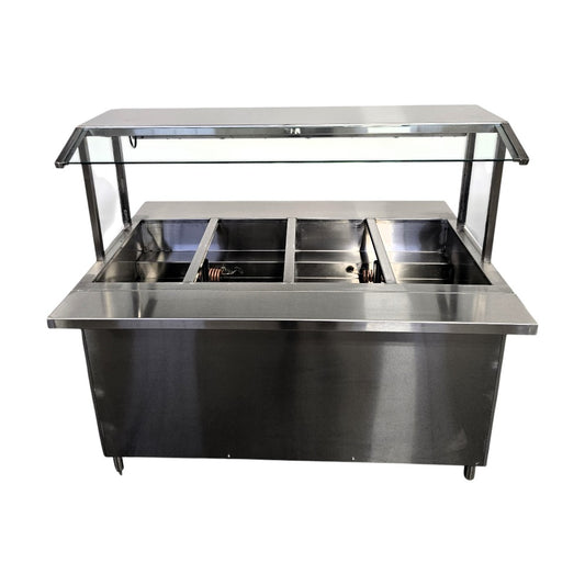 Nella H74Well Steam Table - 4 Well