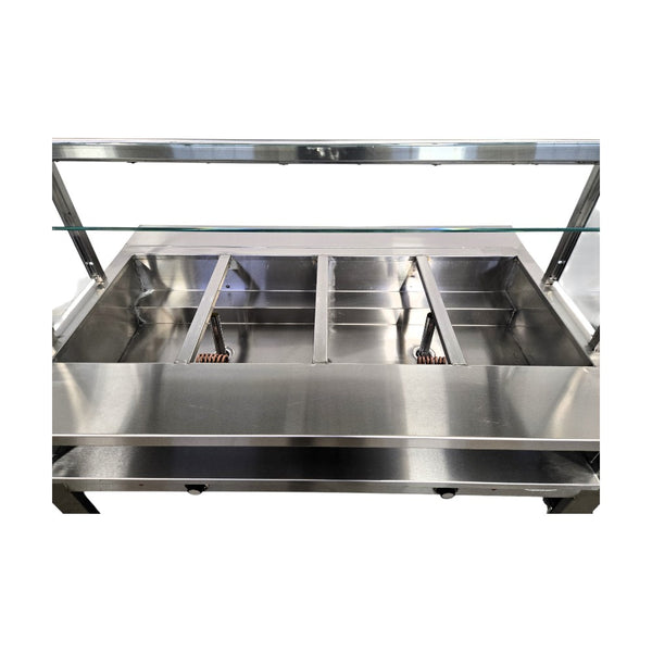 Nella H74Well Steam Table - 4 Well