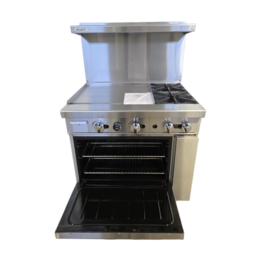 Atosa AGR-2B-24GL Range - Natural Gas - 36 inch