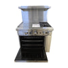 Atosa AGR-2B-24GL Range - Natural Gas - 36 inch