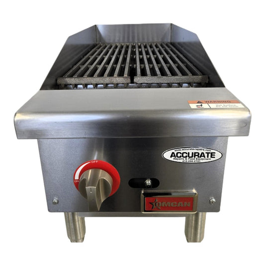 Omcan 47376 Charbroiler - Natural Gas