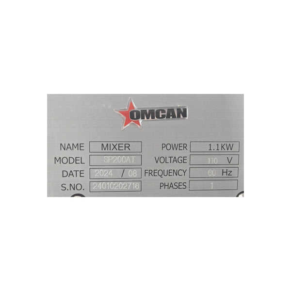 Omcan 17835 20Qt Mixer