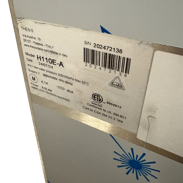 Thesis H110E-A Passthrough Dishwasher